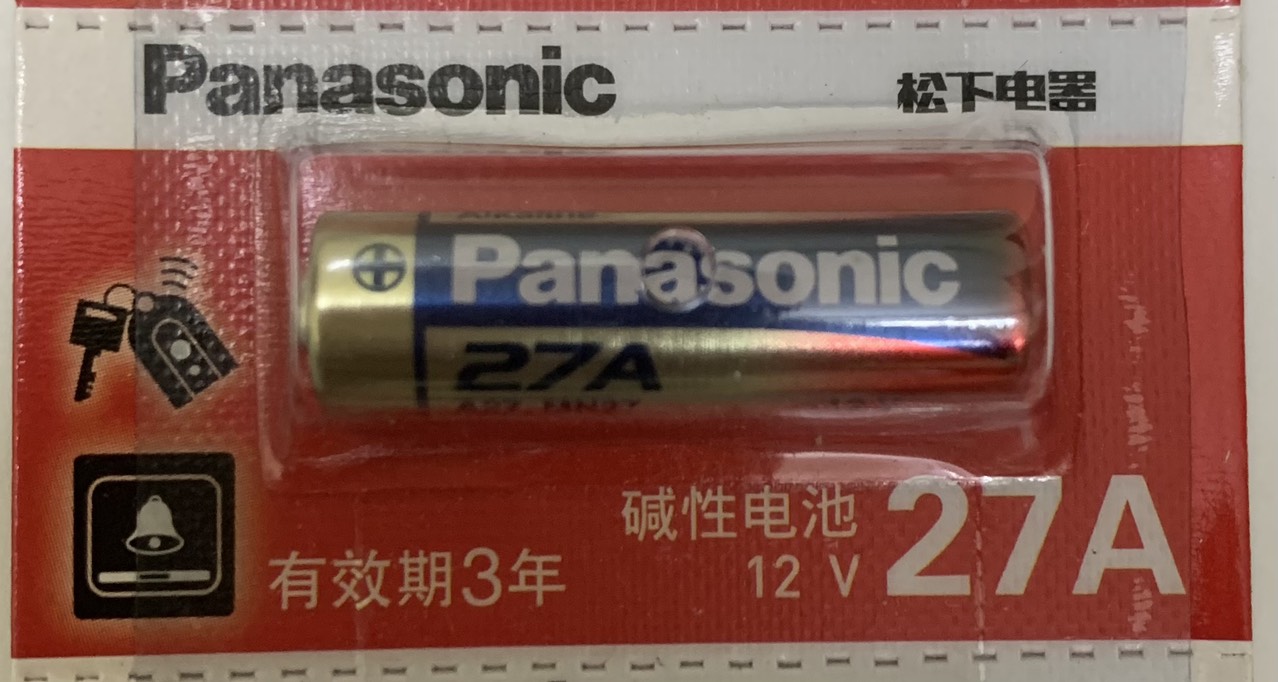 Pin 23a, pin 27a panasonic 12v dùng cho remote xe, cửa cuốn, chuông cửa