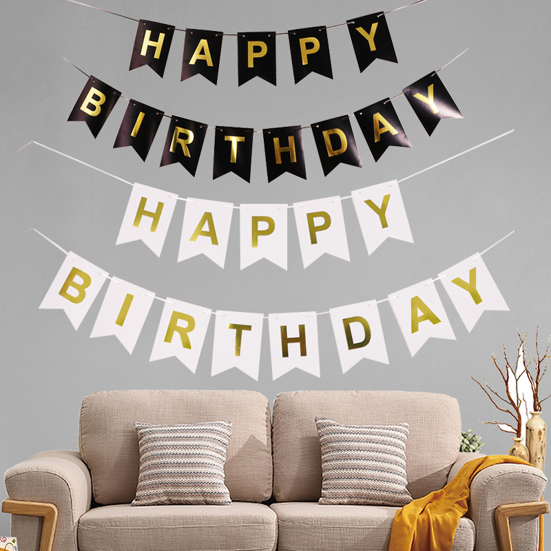 Dây Cờ Treo Happy Birthday