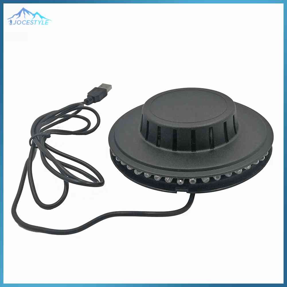 RGB Sound Activated Rotating Disco Light LED Party Stage Strobe Lamp KTV Show