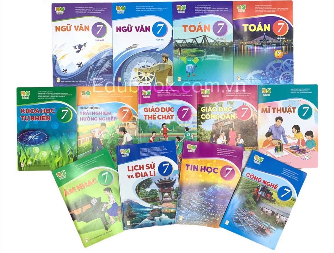 Edubook - Trọn bộ Sách giáo khoa lớp 7