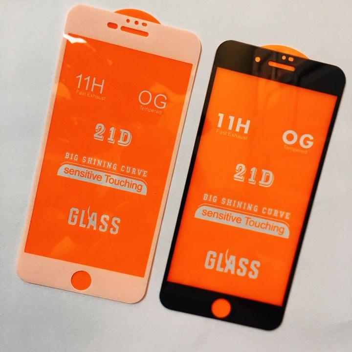 Kinh cường lực iphone 21D FULL MÀN dành cho iphone 6/6s/7/8/6Plus/6sPlus/7Plus/8Plus/X/XsMax