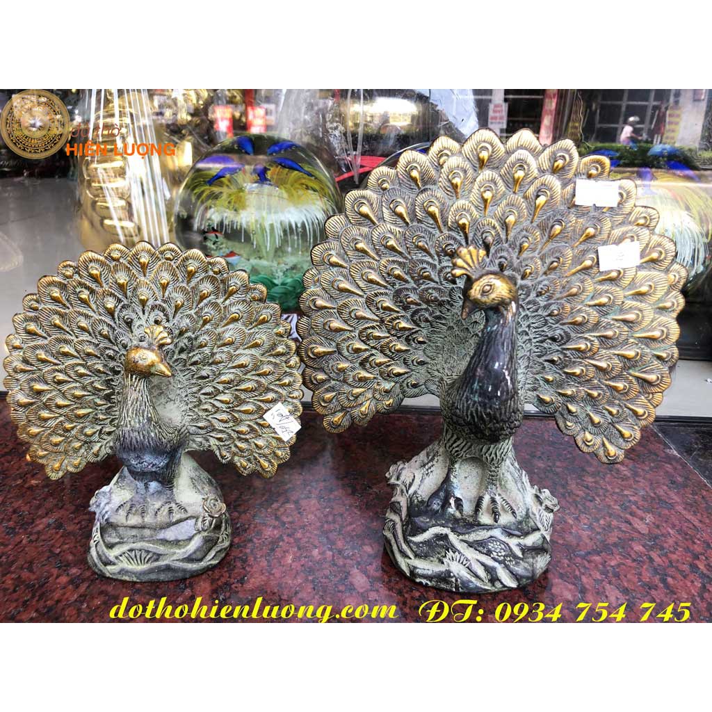 Copper feng shui statue