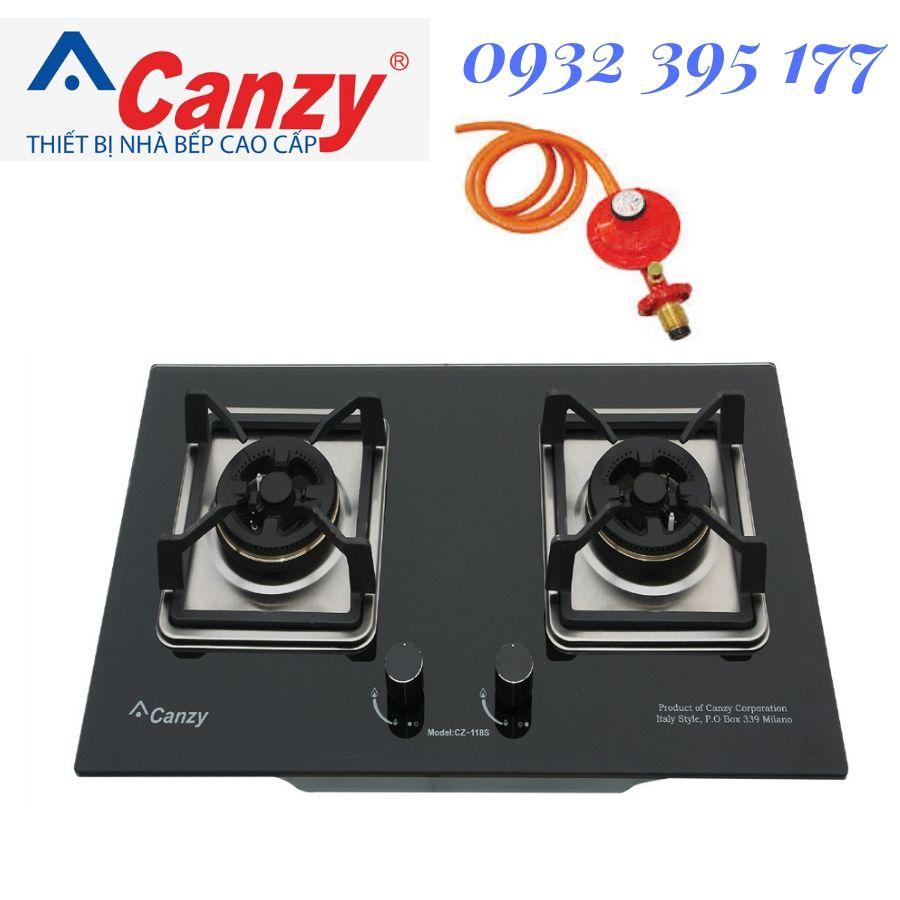 Bếp gas âm Canzy CZ 118 tặng van dây