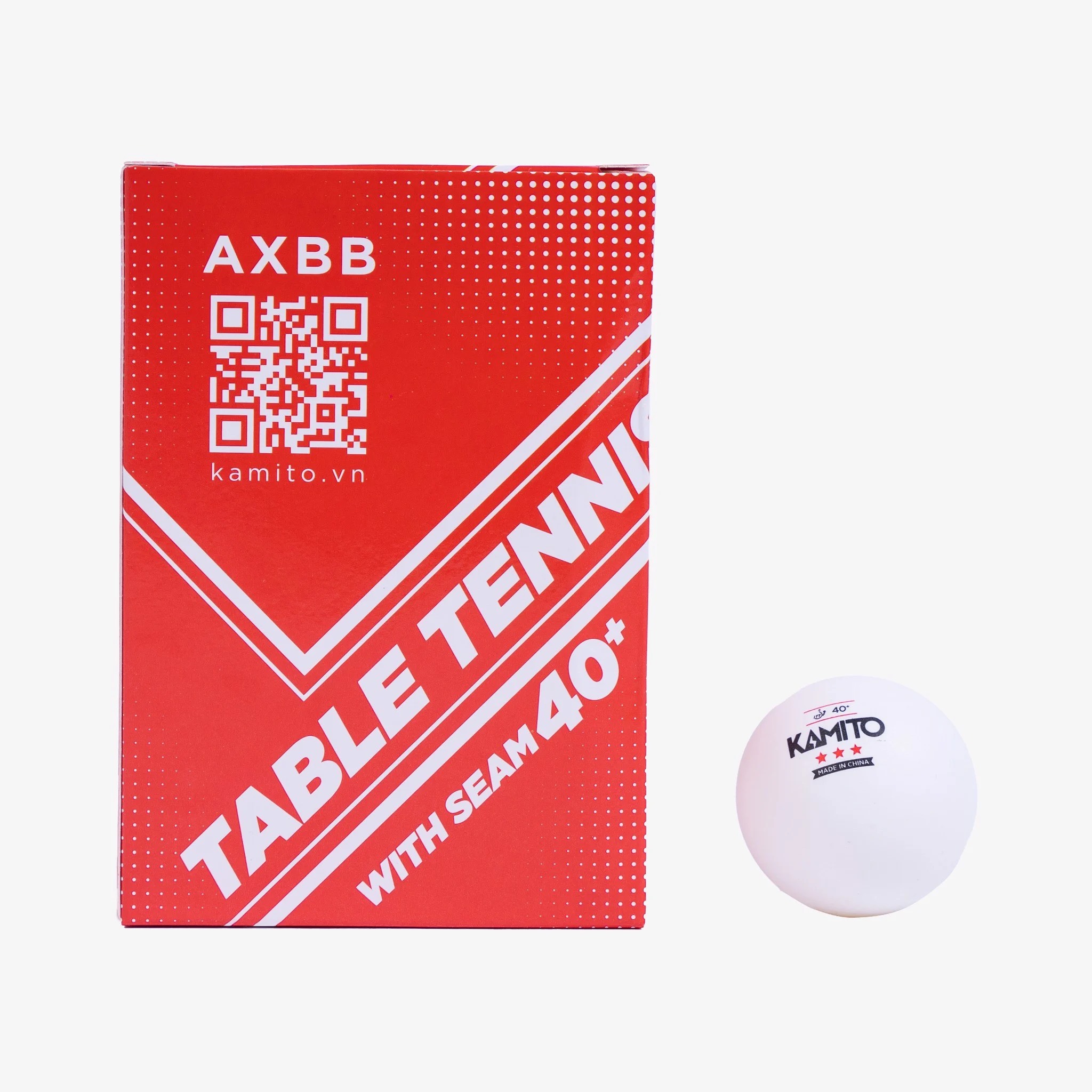 QUẢ BÓNG BÀN KAMITO 3 SAO (6 QUẢ/HỘP)