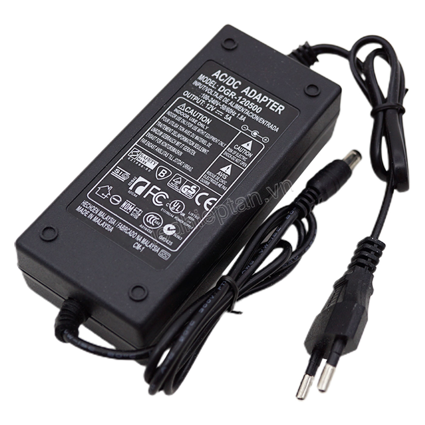Nguồn nhựa Adapter Đen 12V 2A---3A---5A