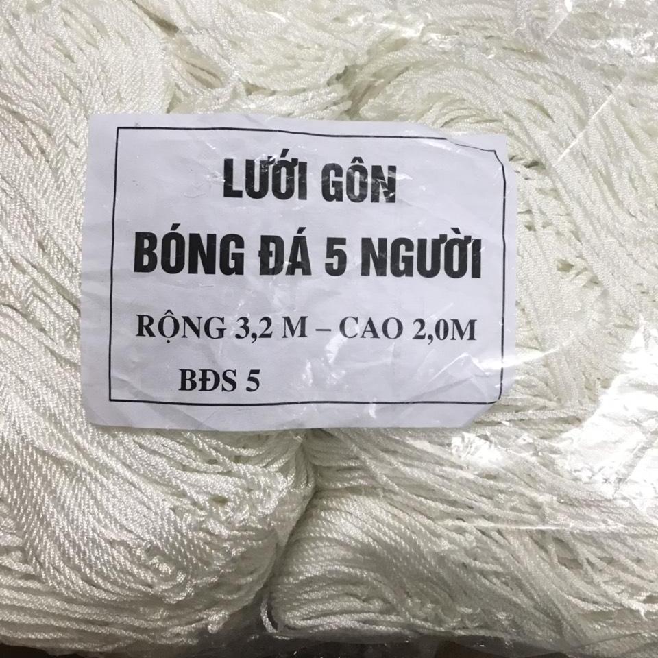 Lưới gôn bóng đá 5 người, chất liệu dù siêu bền đẹp, chất lượng cao