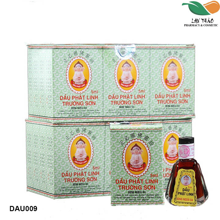 Một lốc 12 chai dầu Phật Linh Trường Sơn (5ml) giá tốt