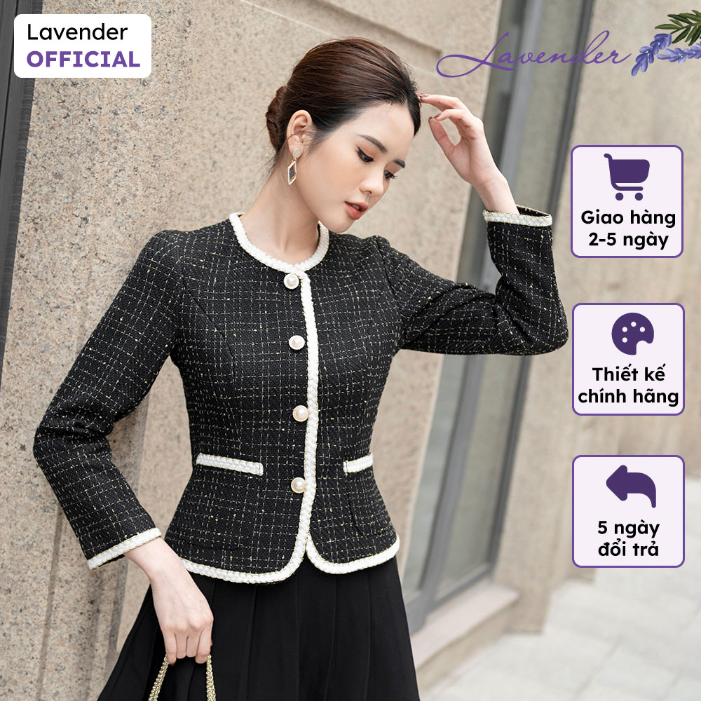 Diện áo khoác vải tweed điệu đà vào mùa xuân - Báo Phụ Nữ