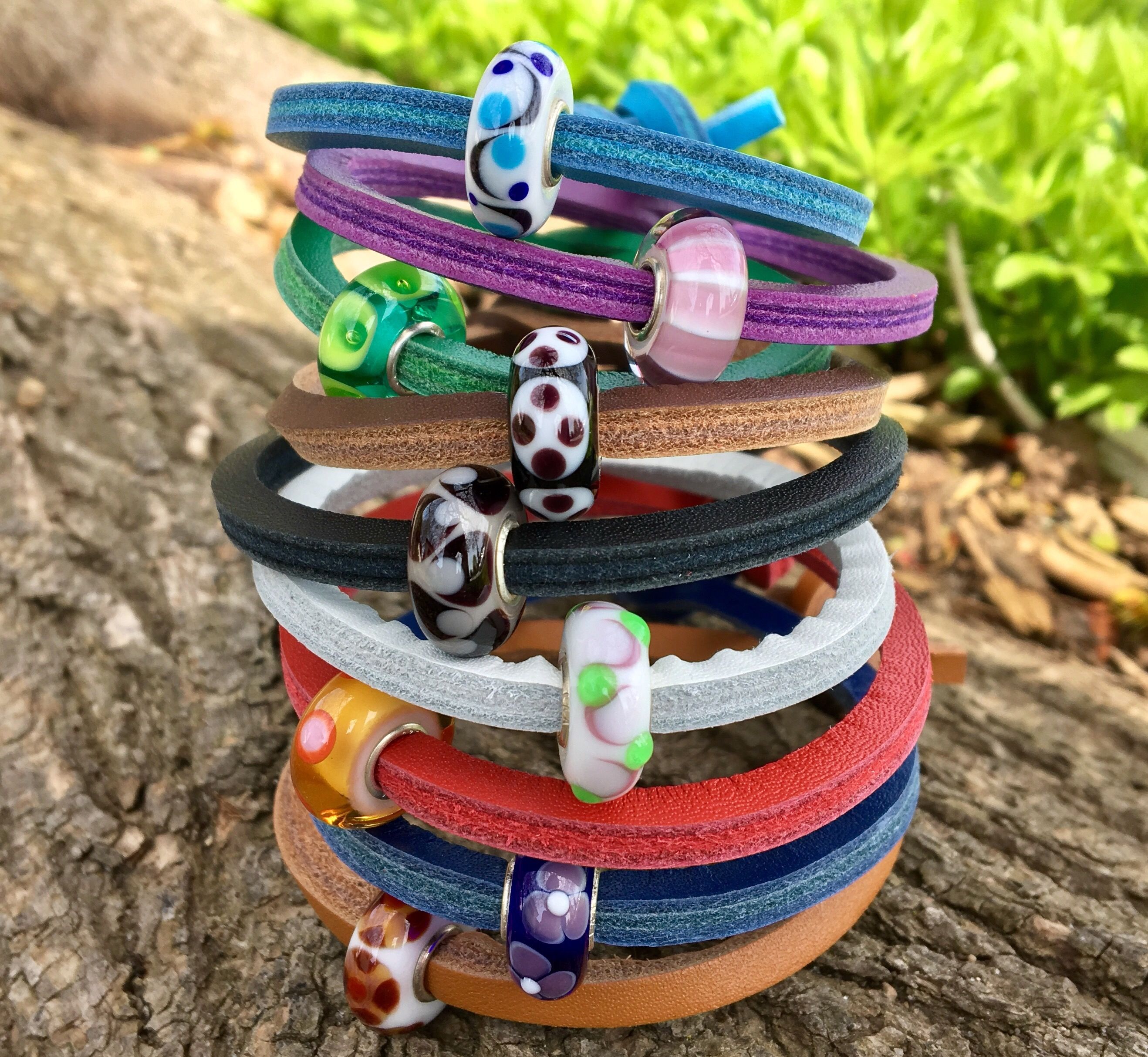 Trollbeads lắc tay da Universal Leather Bracelet