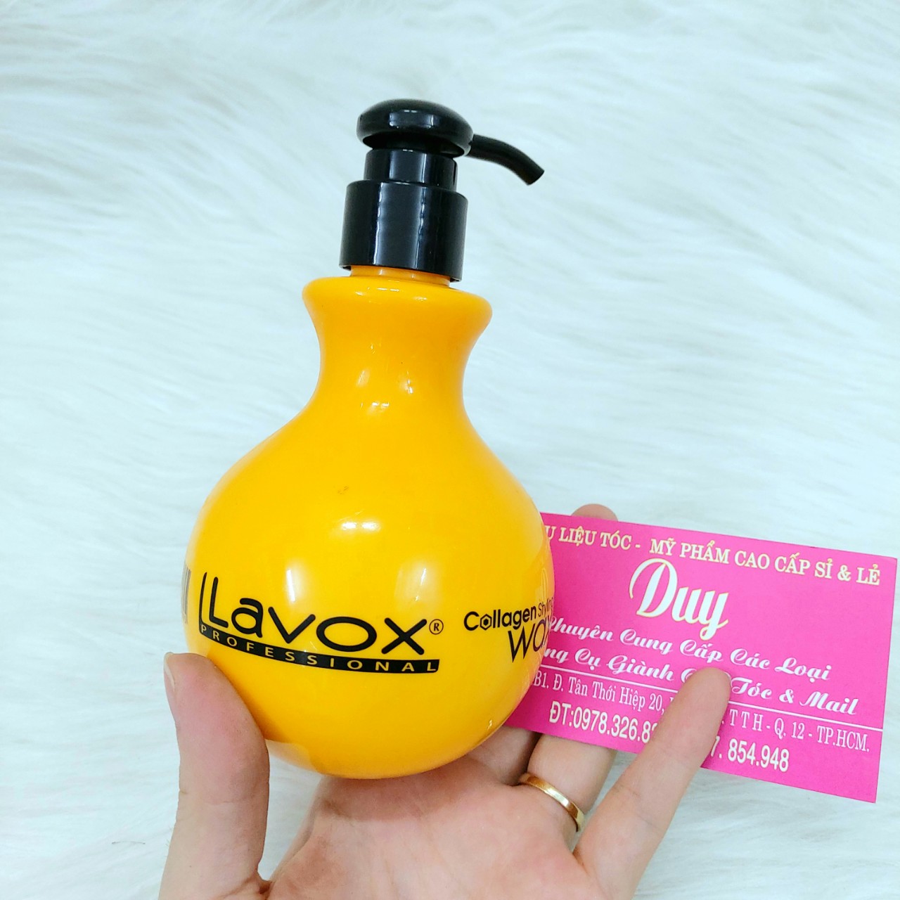 Wax tạo nếp tóc lavox collagen 300ml
