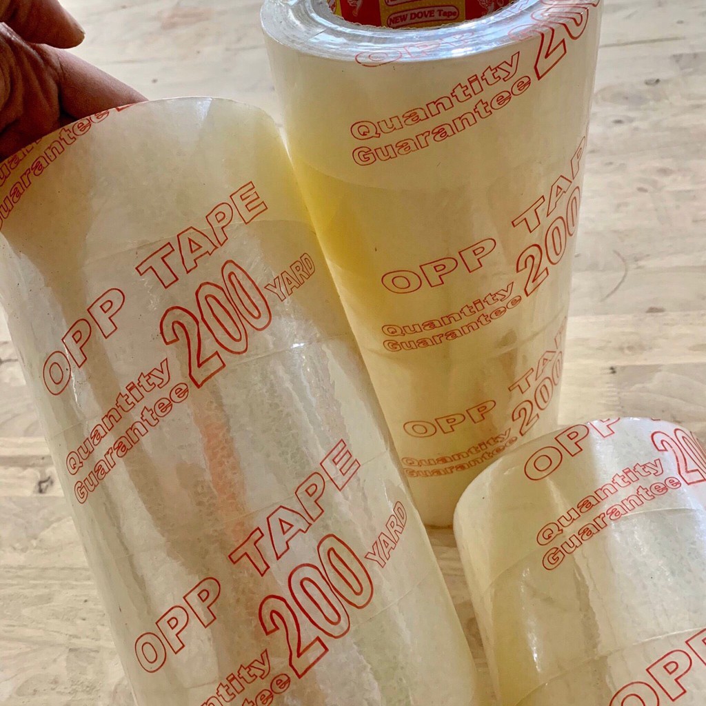 Cuộn băng keo gói hàng loại 200 yard
