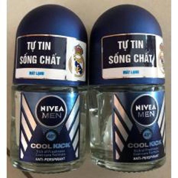 Set 5 chai lăn khử mùi nivea 12ml (Xanh)