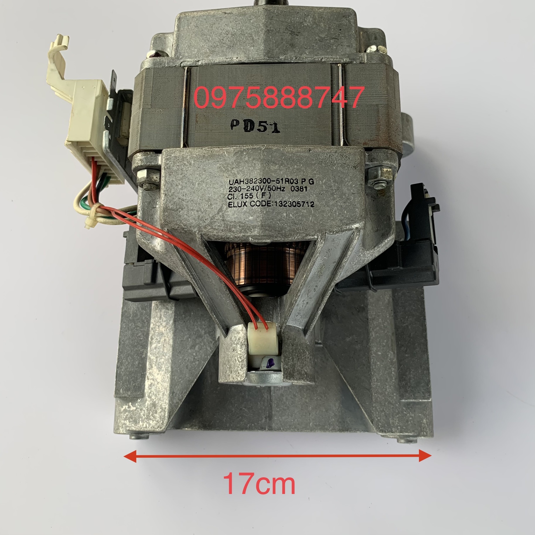 Moter máy giặt Electrolux EWF -85661 ( hãng tháo máy)