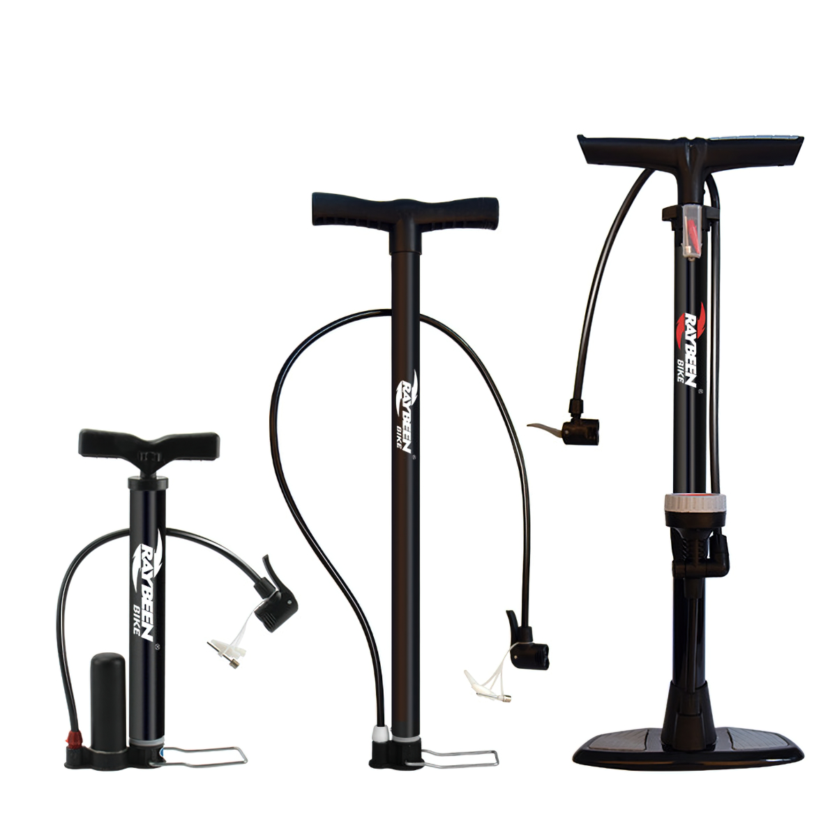 Bơm xe máy xe đạp nhỏ gọn đầu van đa năng - ANYTS