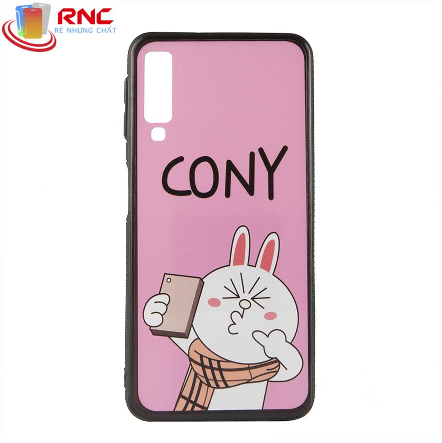 [HCM]Ốp lưng Samsung A7 2018/A750 hình thú phủ bóng Nano viền silicone dẻo(sản phẩm có 7 hình)