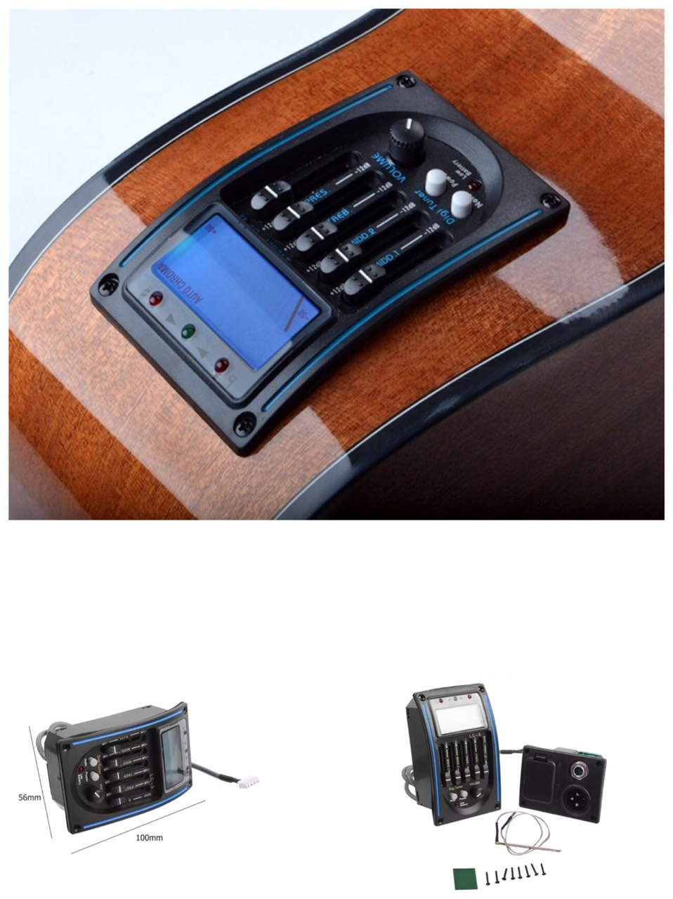 (CHÍNH HÃNG) EQ Guitar LC5 cho đàn Acoustic Classic
