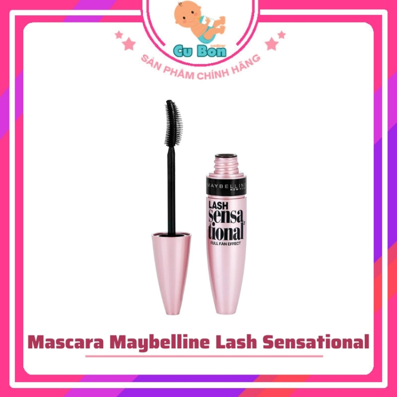 Chuốt mi Mascara Maybeline Lash Sensational, Mỹ không lem, không trôi cho phụ nữ trên 16 tuổi giá rẻ