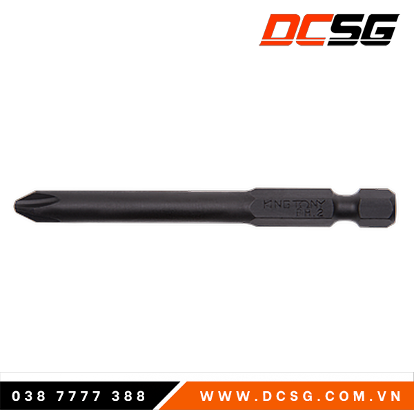 Mũi vít bake 1 đầu PH2x90mm Kingtony 719002P