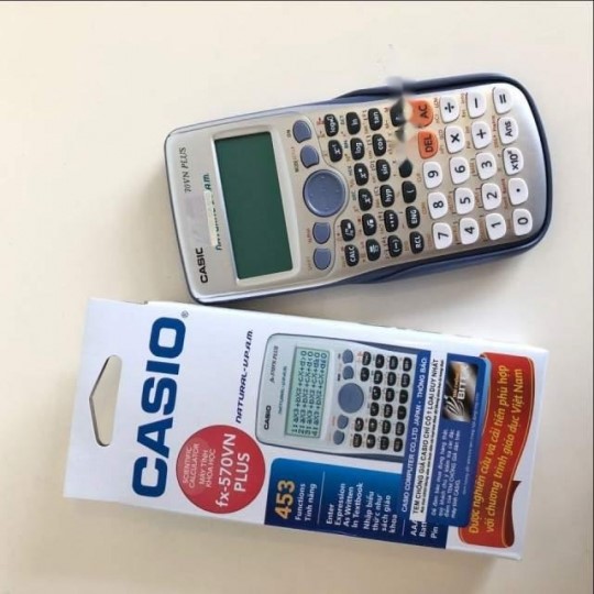 [HCM]Máy Tính Casio Fx-570VN Plus (453 Phép Tính). Bảo hành 24 tháng