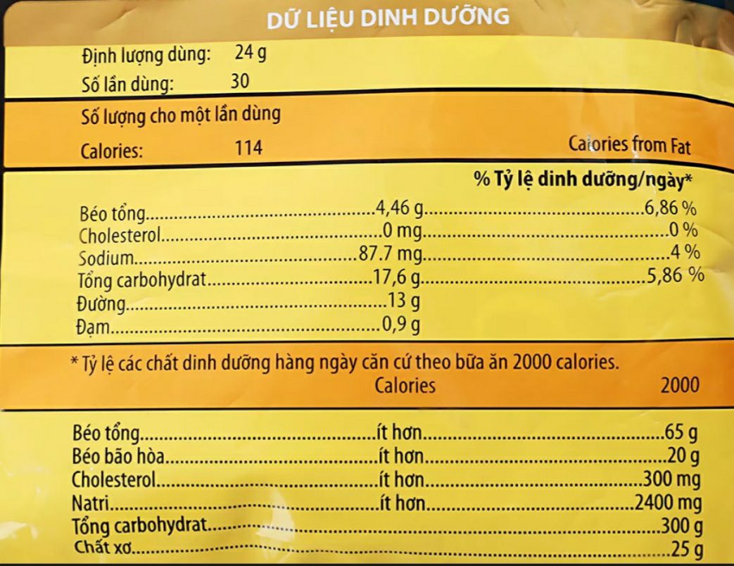Cà Phê Phố Sữa Đá Bịch 30 Gói x 24g