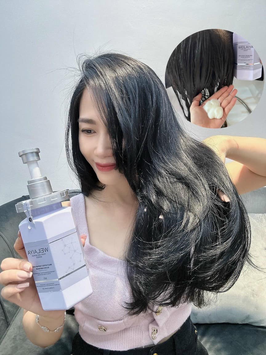 Dầu Hấp Phục Hồi Đa Tầng Liên Kết Tóc Weilaiya 450ml