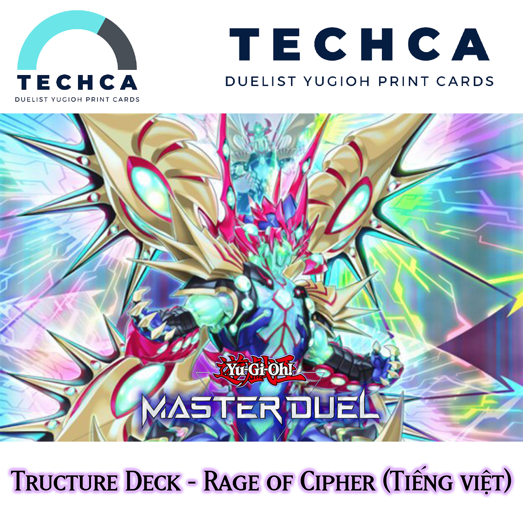 Bài In Tiếng Việt - Bộ bài Yugioh - Structure Deck - Rage of Cipher