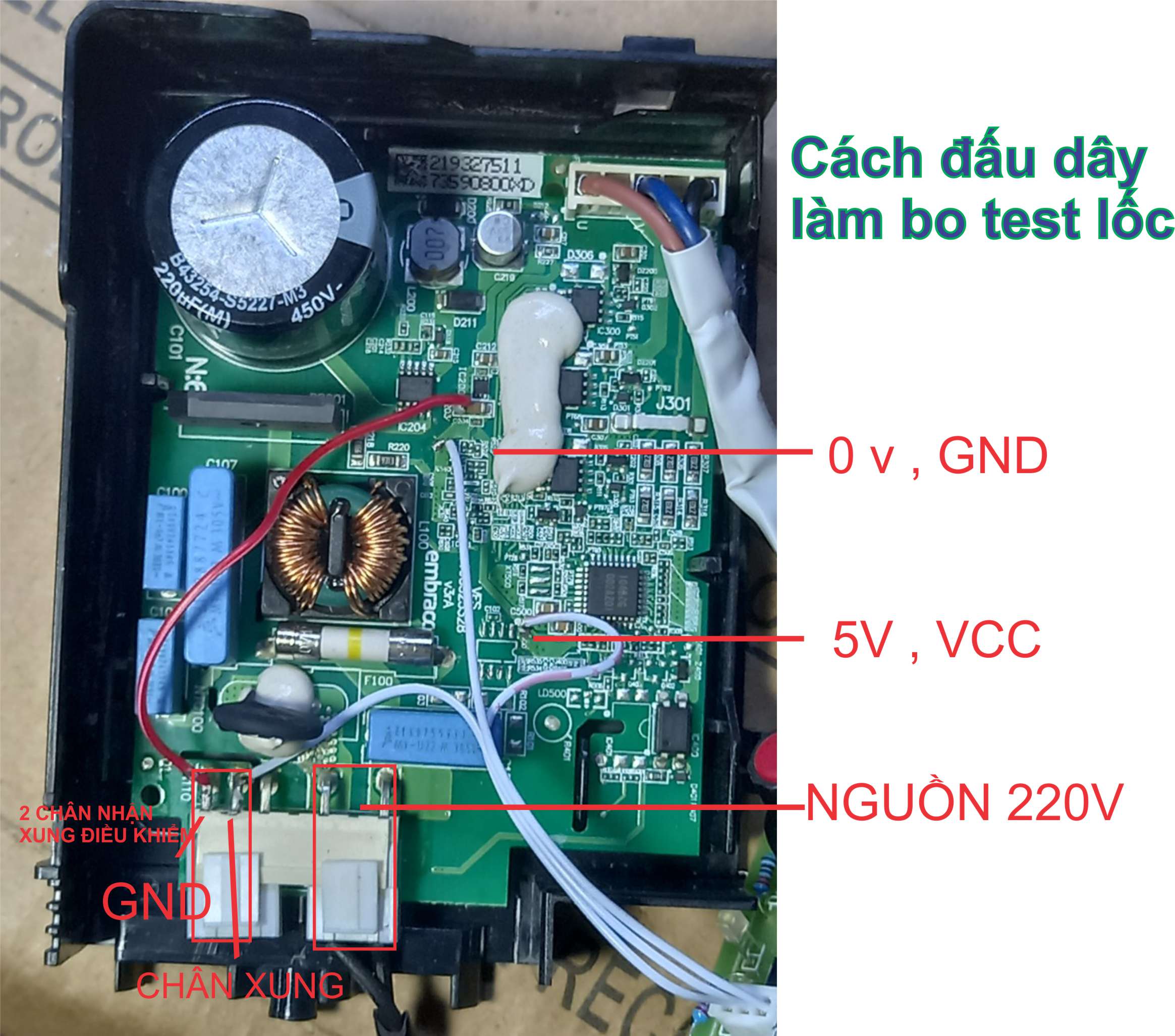 bo công suất tủ lạnh đa năng,