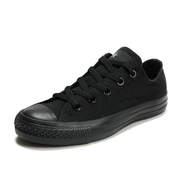 Giày Sneaker Bata Nam Classic Buộc Dây Cổ Thấp Màu Full Đen