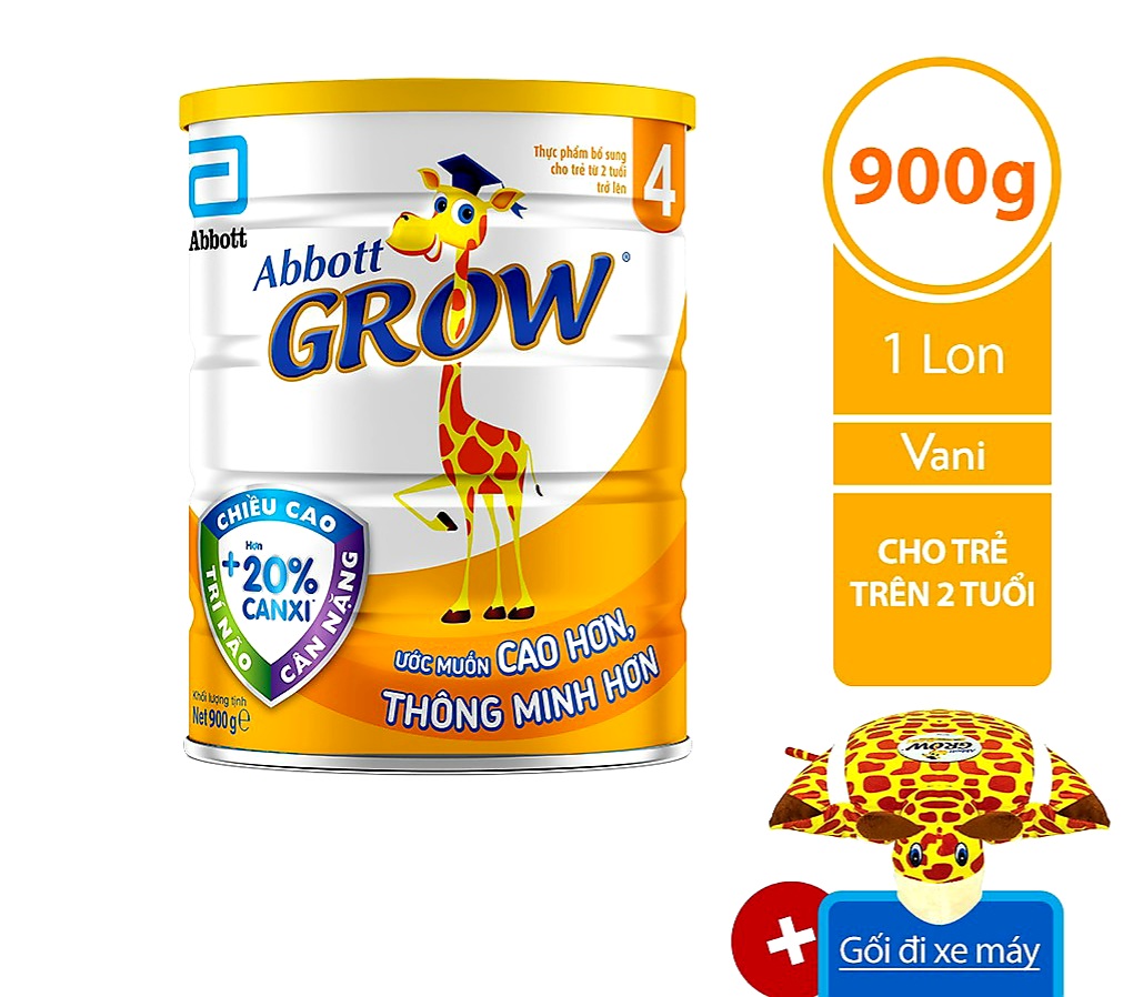 GỐI ĐI XE MÁY GROW - HÀNG KM ABBOTT GROW.