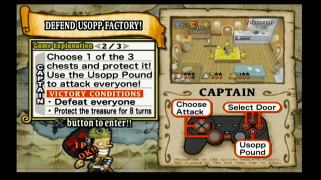 Đĩa game PS2, One Piece: Pirates' Carnival (đối kháng) cho máy game PS2