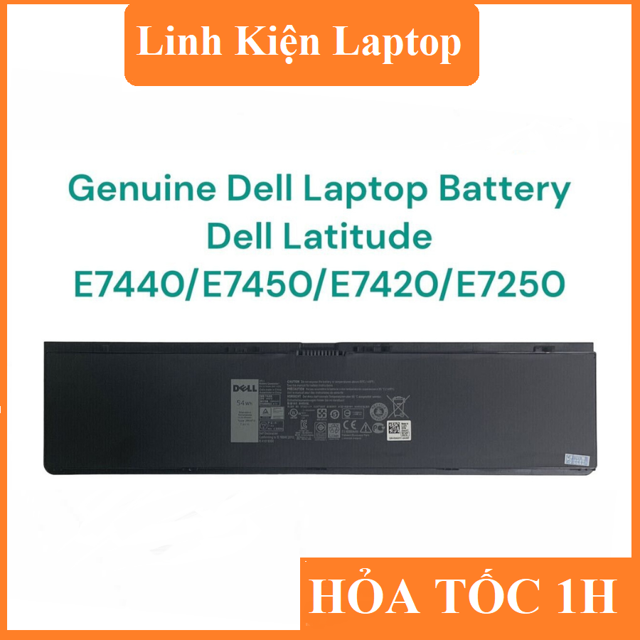 Pin Laptop DELL Latitude E7450 E7420 E7440 34GKR 3RNFD