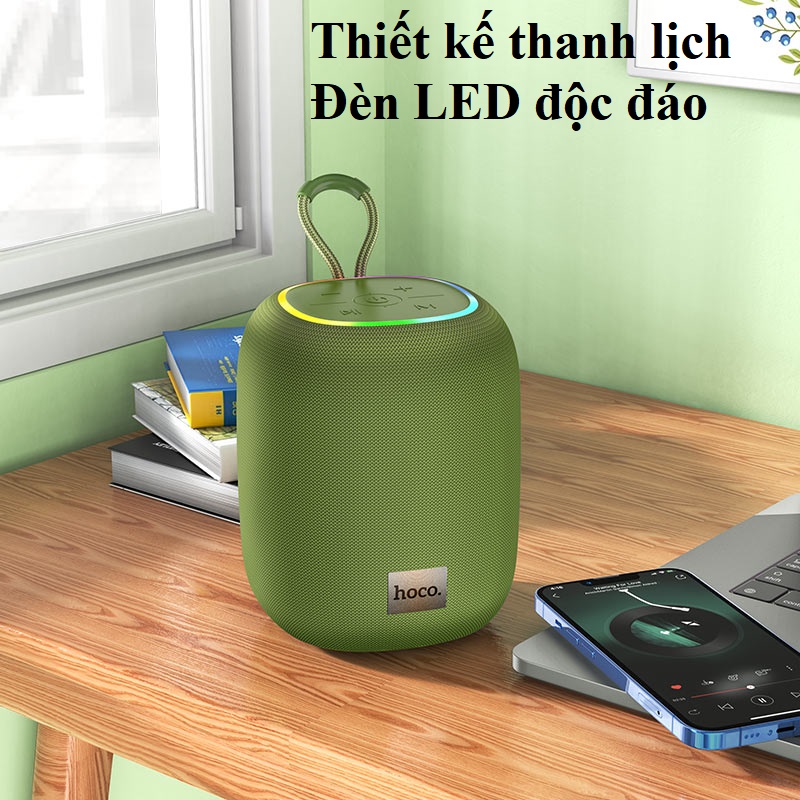 Loa không dây bluetooth V5.2 hỗ trợ TWS hoco HC14