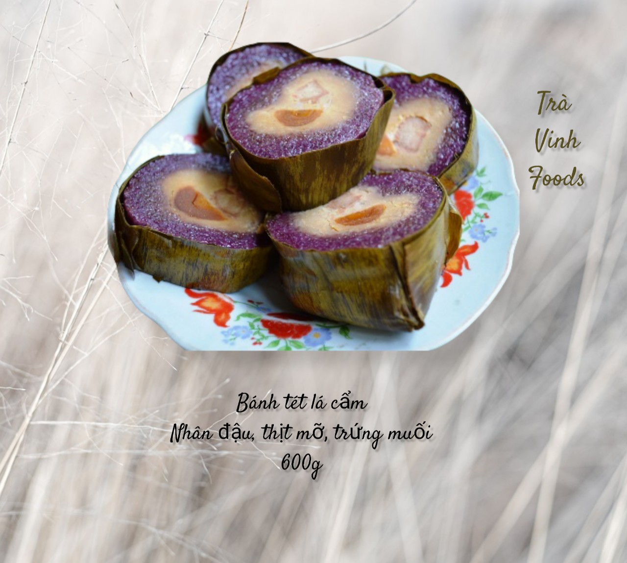 Combo 3 Đòn Bánh Tét Trà Cuôn