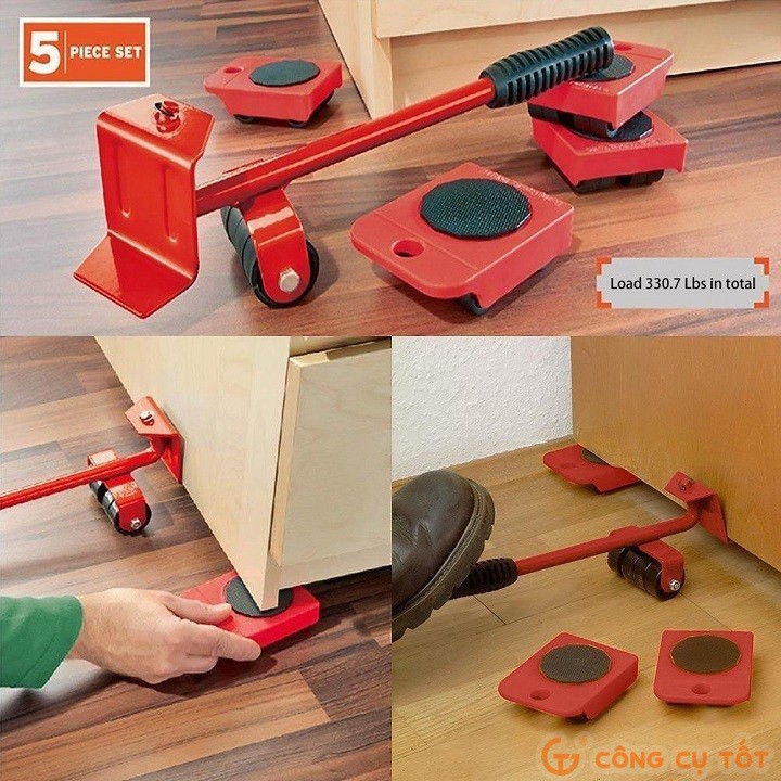Dụng cụ nâng và di chuyển đồ đạc nội thất thông minh, dụng cụ nâng đồ đạc tiện ích đa năng tiện dụng