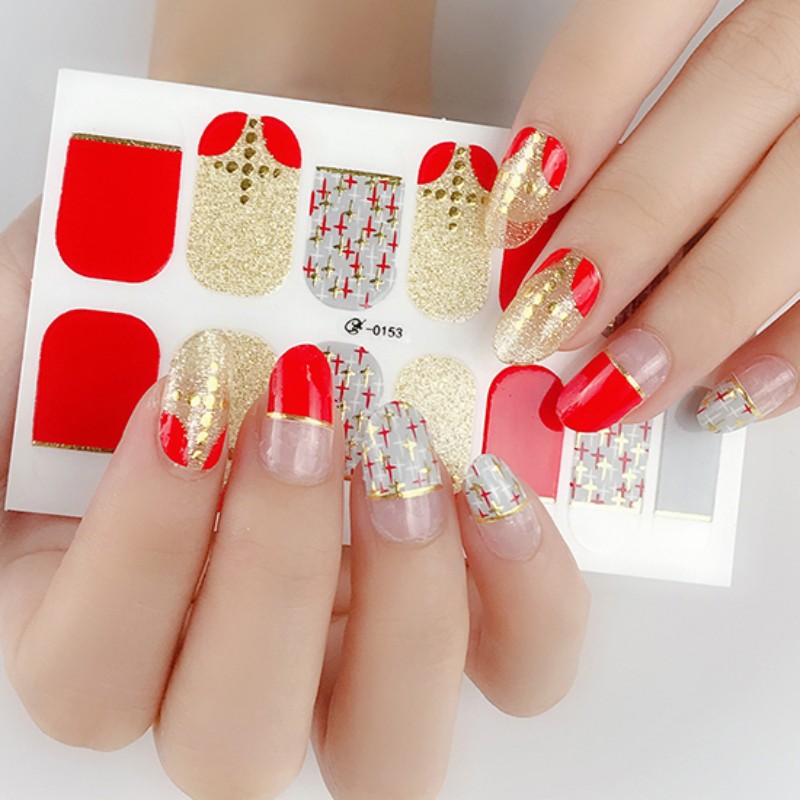 Dán Móng Tay Móng Dán Móng Tay Dán Dán Mong Tay Miếng Dán Móng Tay Sticker Dán Móng Tay
