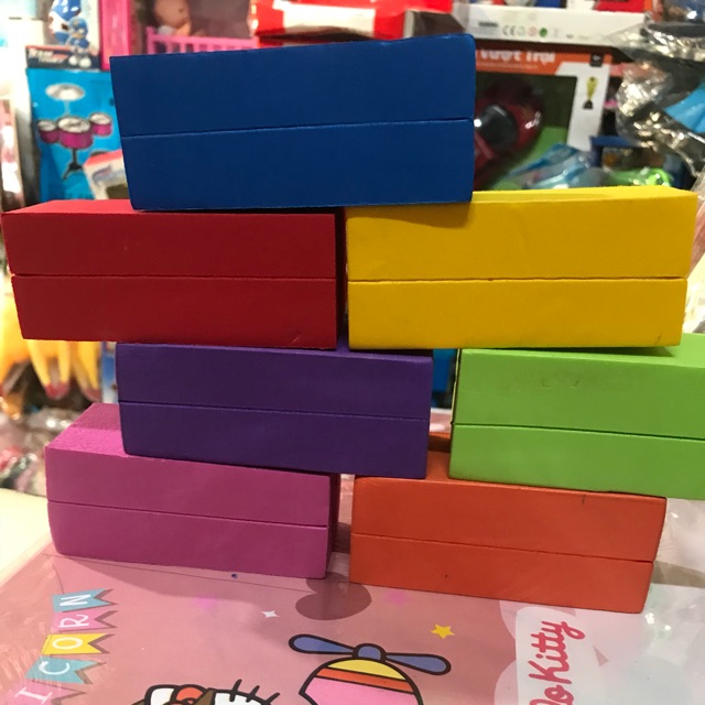 Gạch khối xếp đồ chơi xốp. 500g