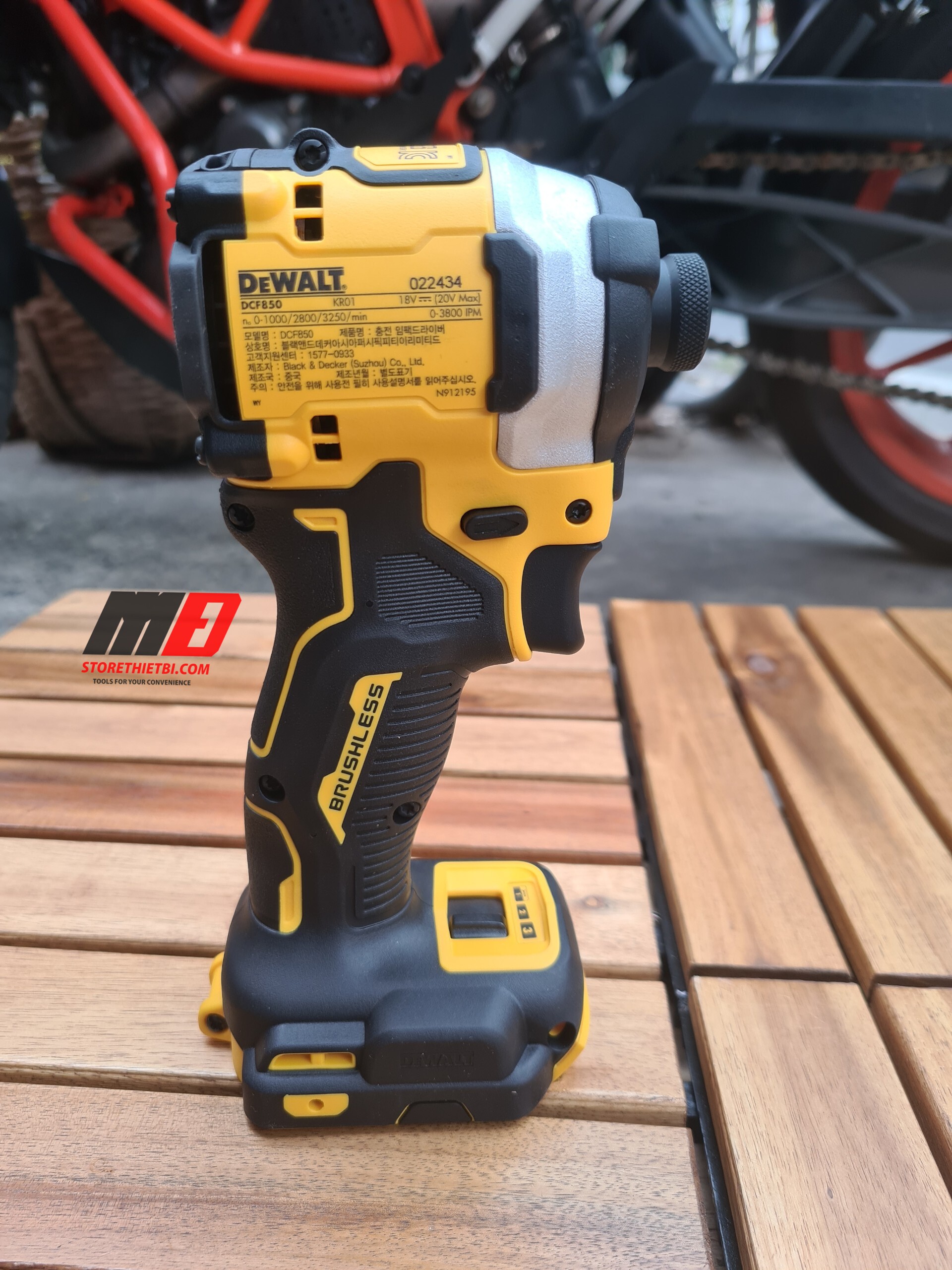 DCF850N Thân máy siết vít dùng pin Dewalt (Chính hãng BH 3 năm)