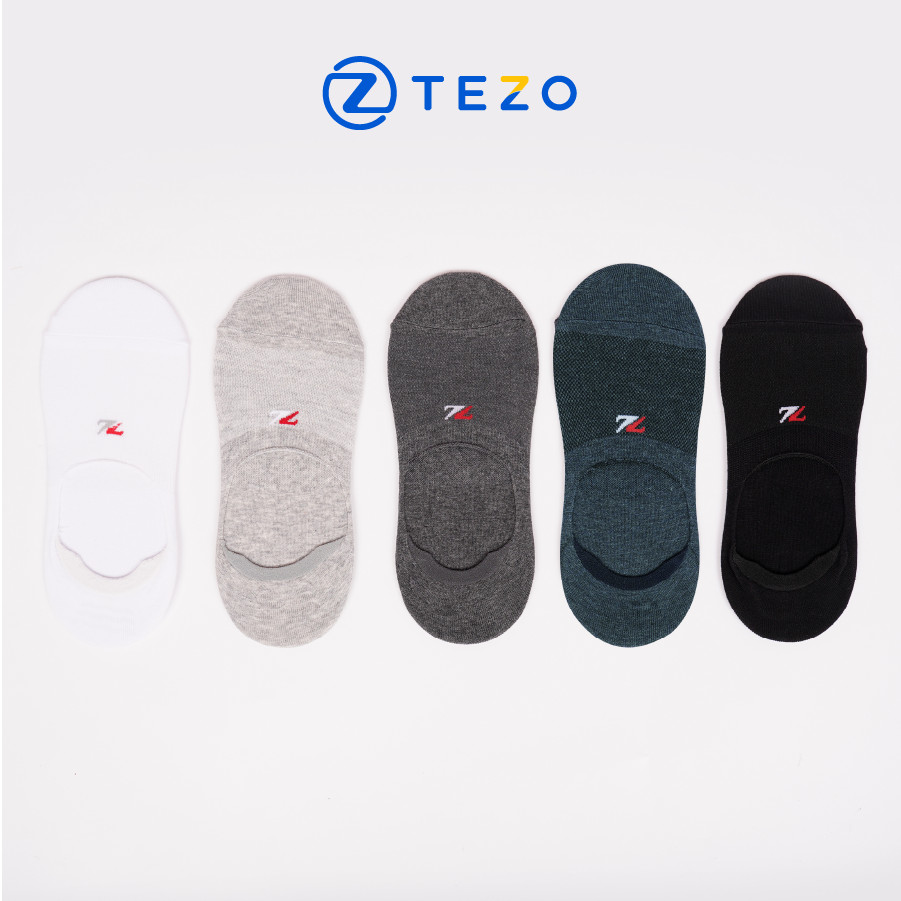 Tất hài nam cotton co dãn tốt, vớ nam ôm bàn chân tezo 24tathai007