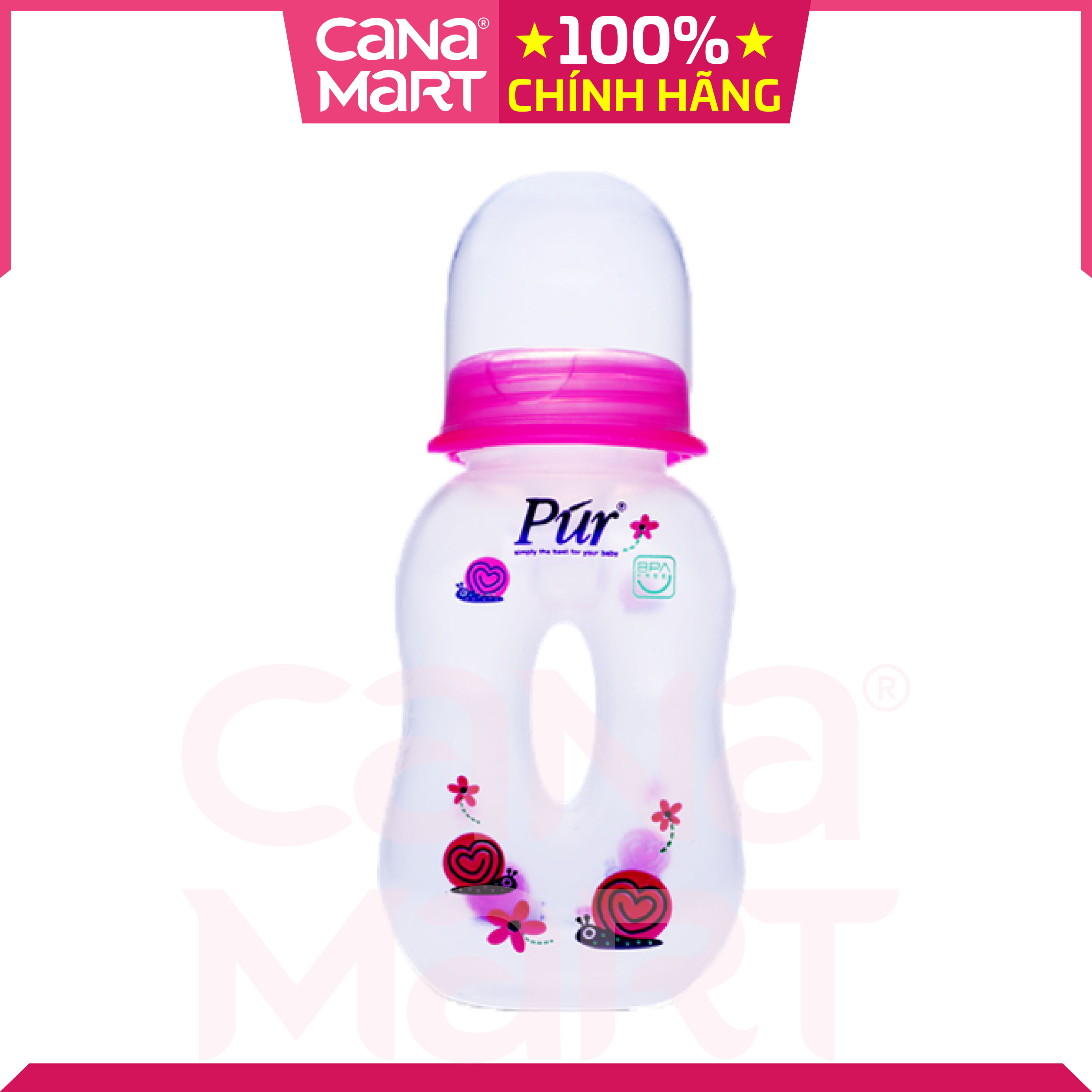 Bình sữa Gripper Pur 120ml không chứa BPA (1115)