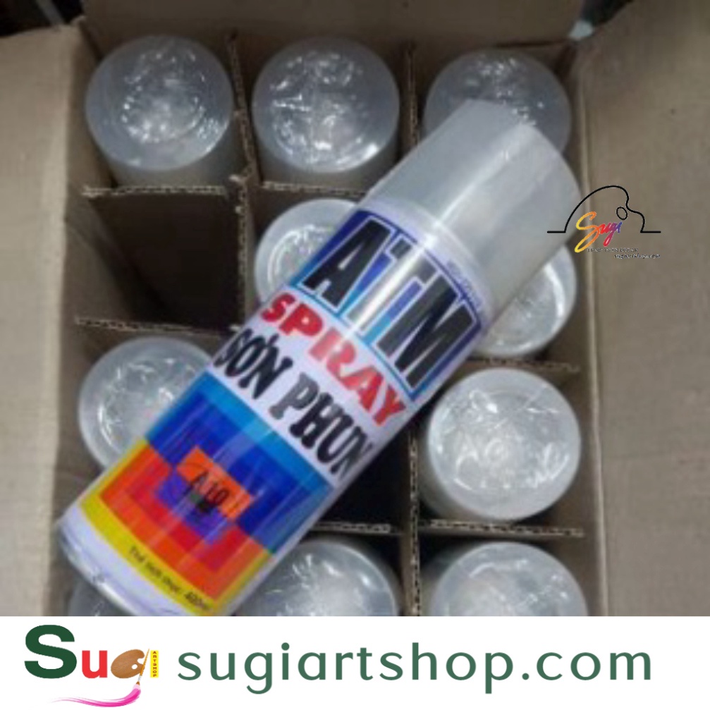 Sơn xịt ATM SPRAY 400ml các màu cơ bản - Sơn Xịt