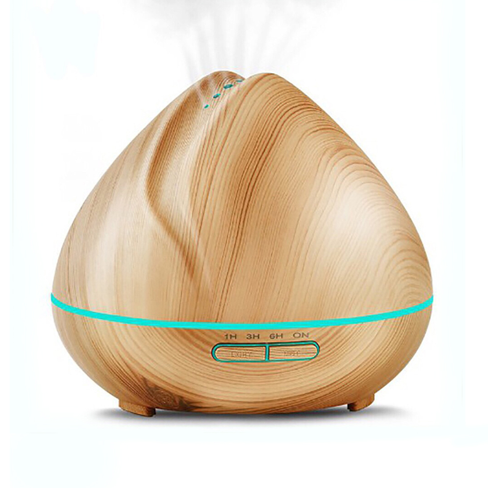 Máy xông tinh dầu Búp Sen Kobi tặng 1 chai tinh dầu Cam ngọt Kobi nguyên chất 5ml, giúp tạo ẩm, đuổi muỗi, làm thơm phòng ngủ, phòng khách, hàng chính hãng