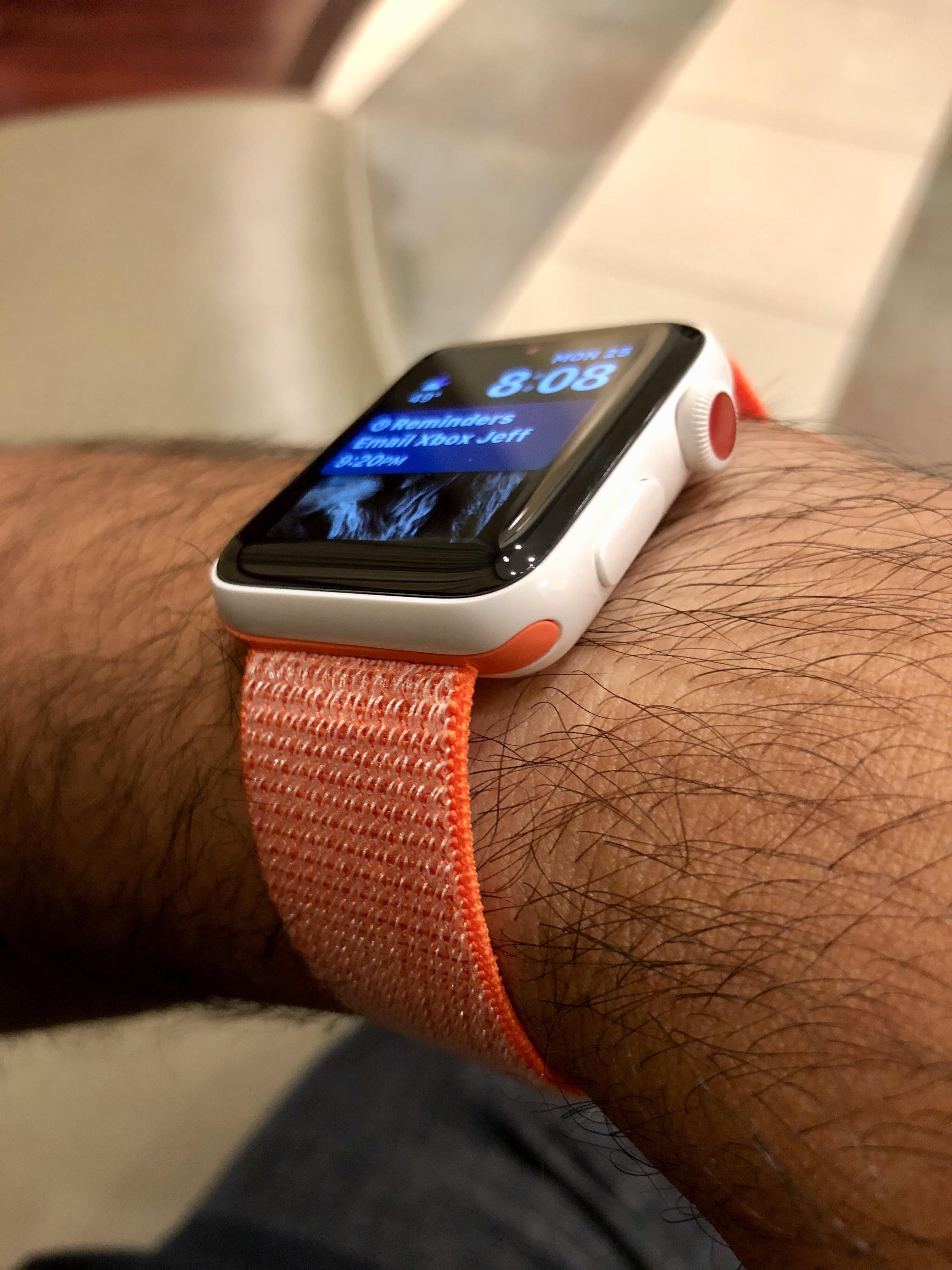 Dây đeo Apple Watch, dây Sport Loop Spicy Orange 38mm