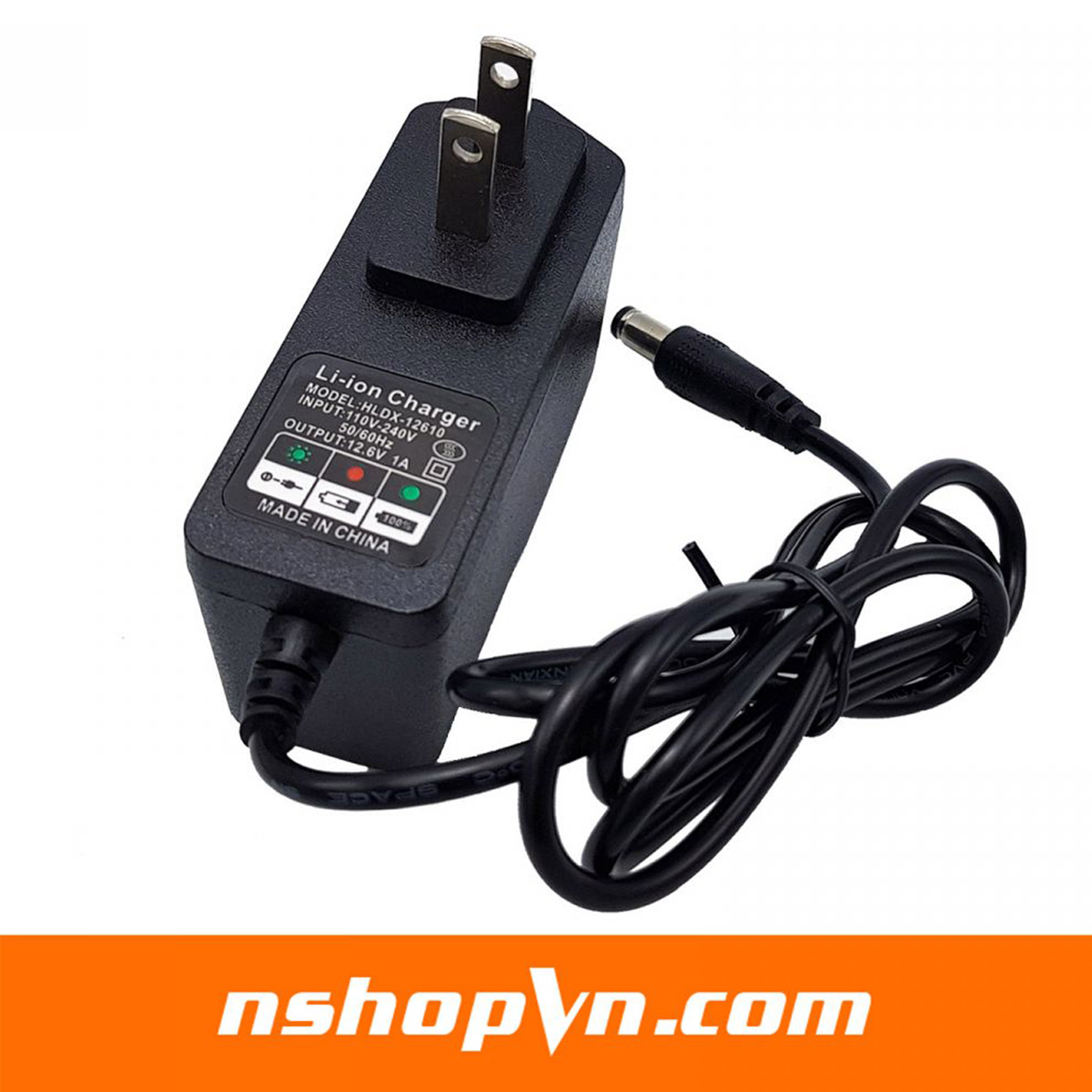 Adapter Sạc Pin 3S 12.6V 1A