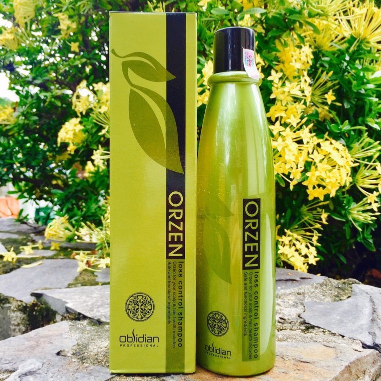 [HCM]Dầu gội kích thích mọc tóc Obsidian Orzen Loss Control shampoo 320ml