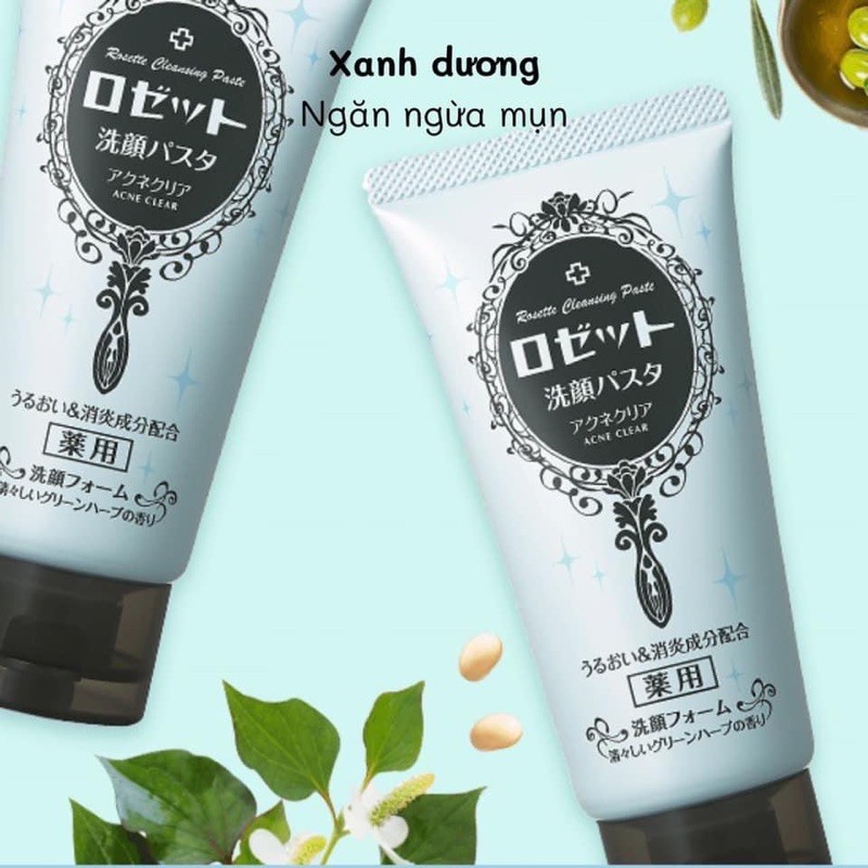 [Nhập RAISINGSTAR18, giảm 30k cho đơn 99k]Sữa rửa mặt Rosette nội địa Nhật 120g.