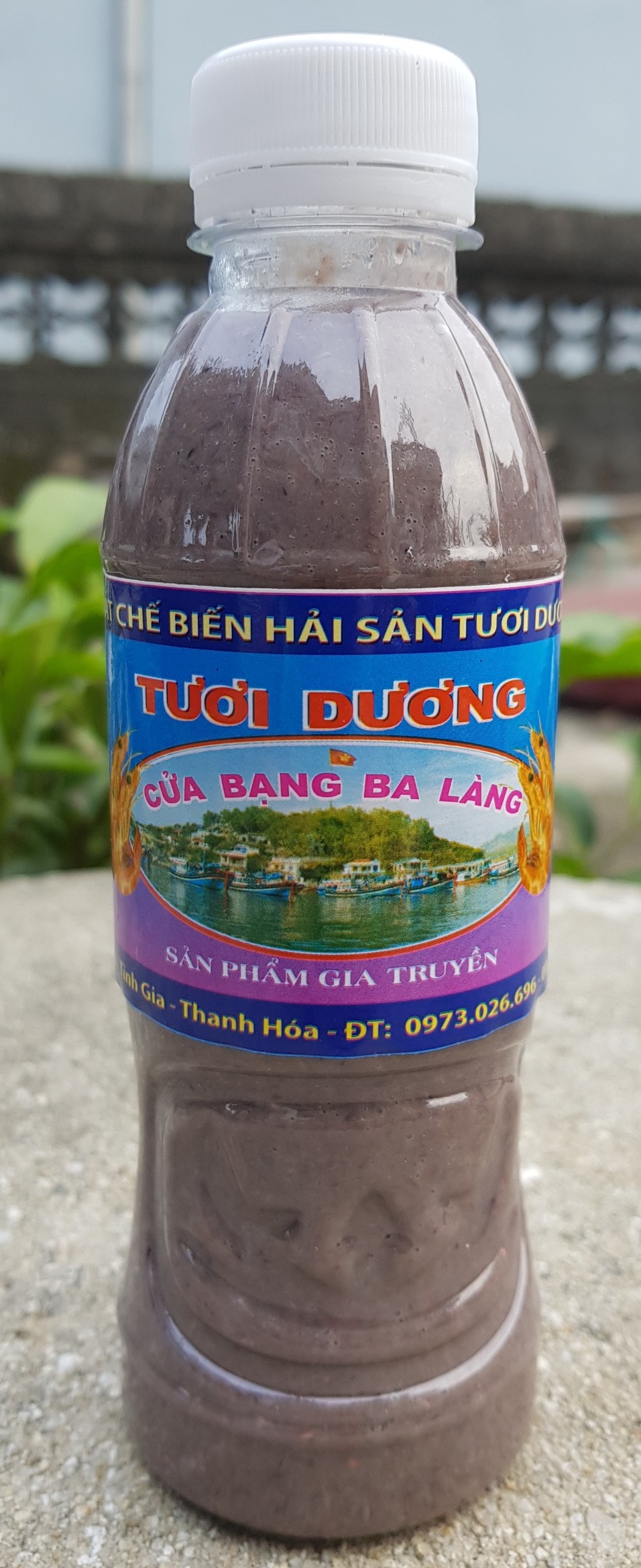 Đặc sản mắm tôm Ba Làng can 5lit