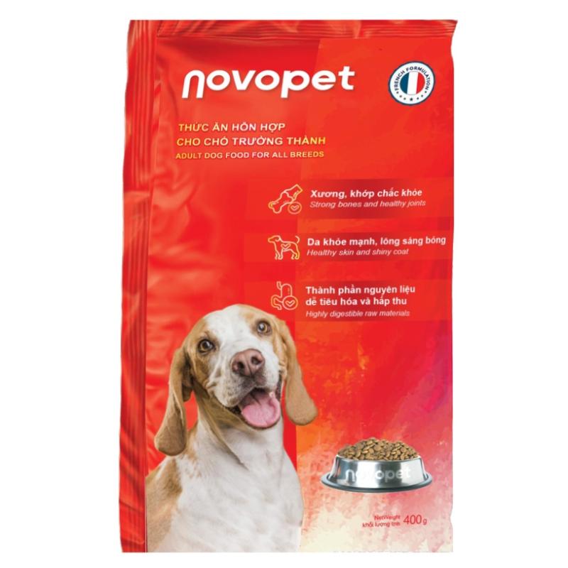 Hạt Thức Ăn Cho Chó Novopet 400g