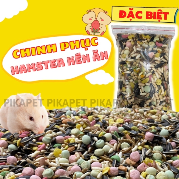 Thức Ăn Hamster YUMMY Nhiều Thành Phần Dinh Dưỡng Đồ ăn cho hamster gói lớn