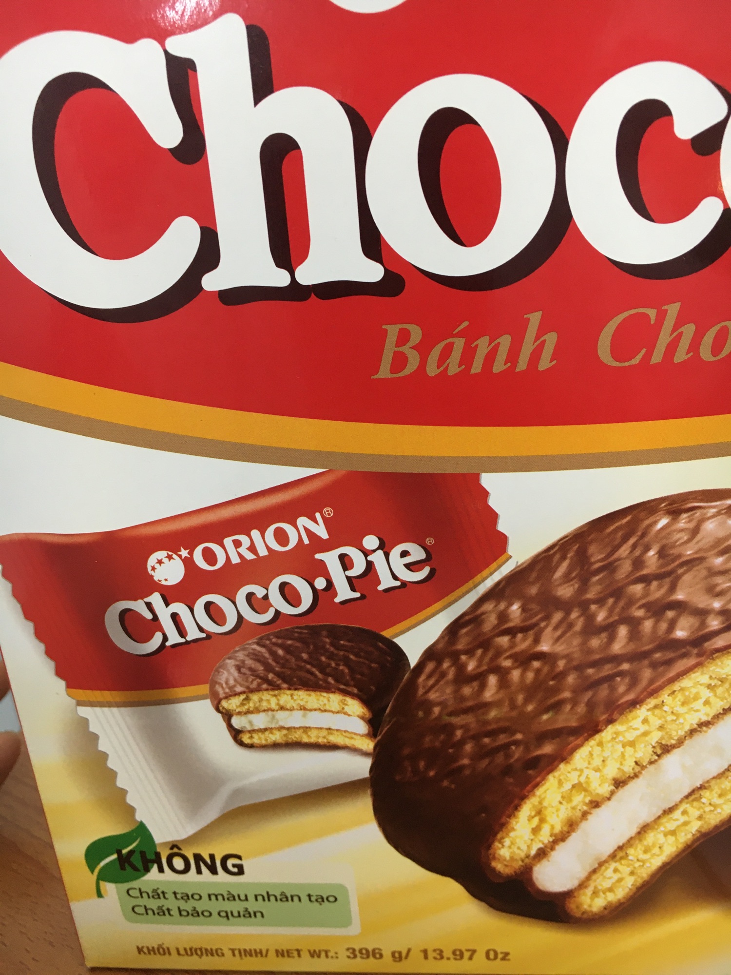 Bánh choco pie hộp 12 cái