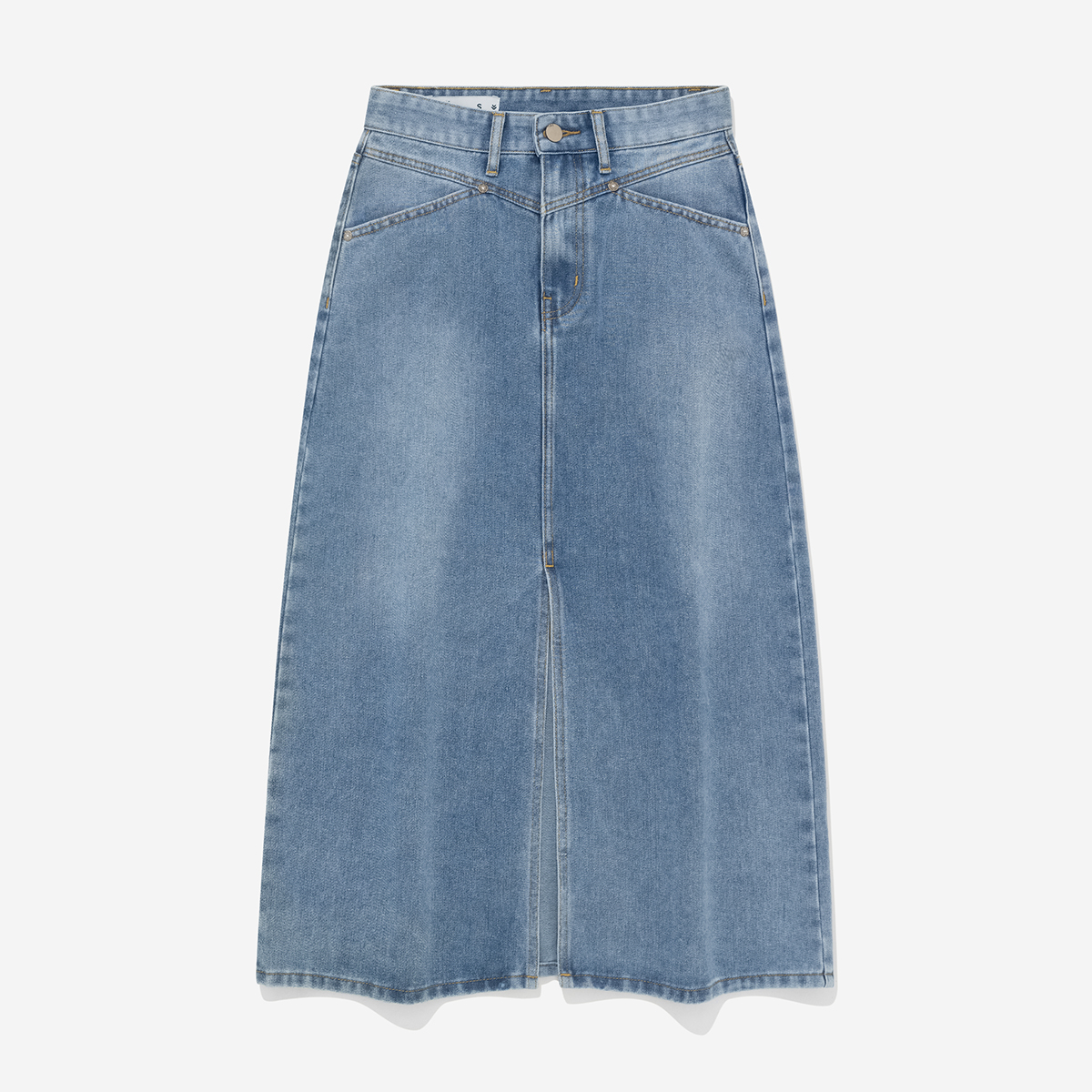 Chân váy Denim Owlbrand All About Owl/Xanh nhạt